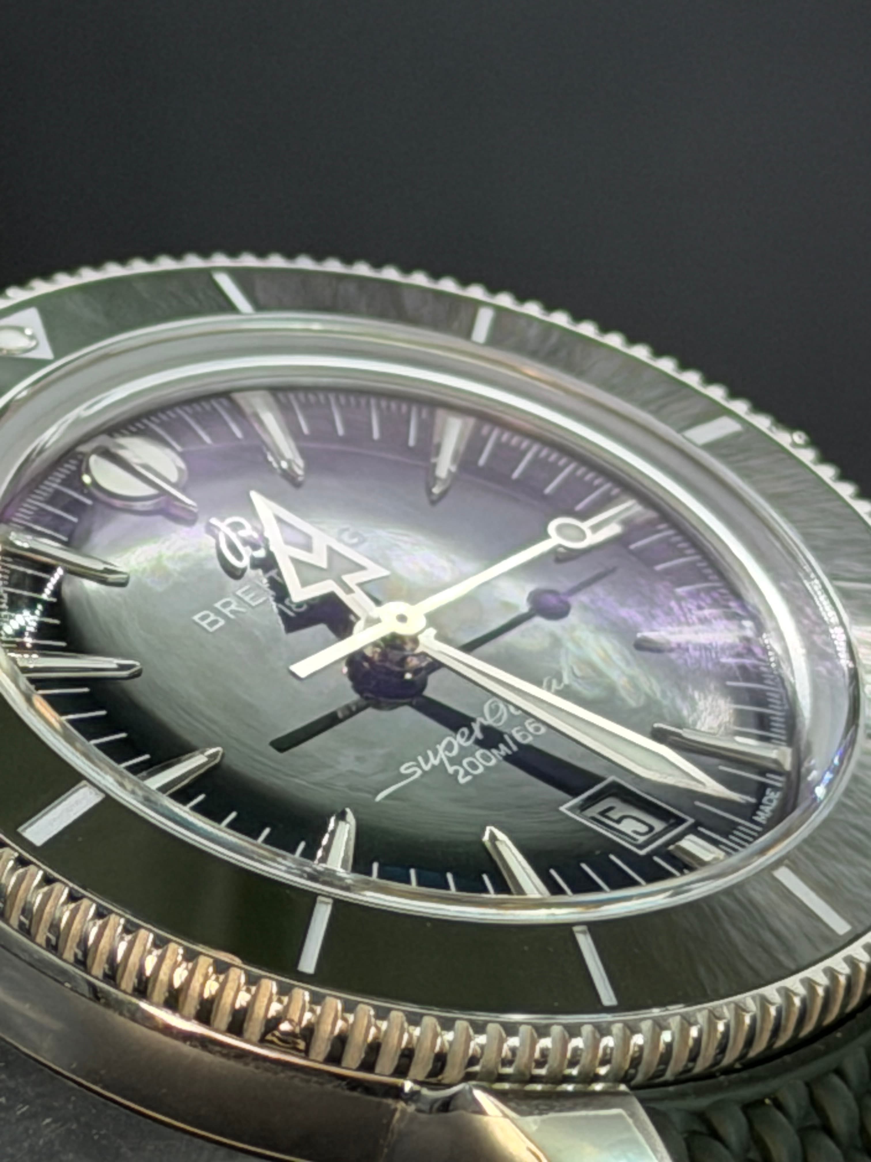 Breitling Superocean Heritage Green Dial / Band - view 4