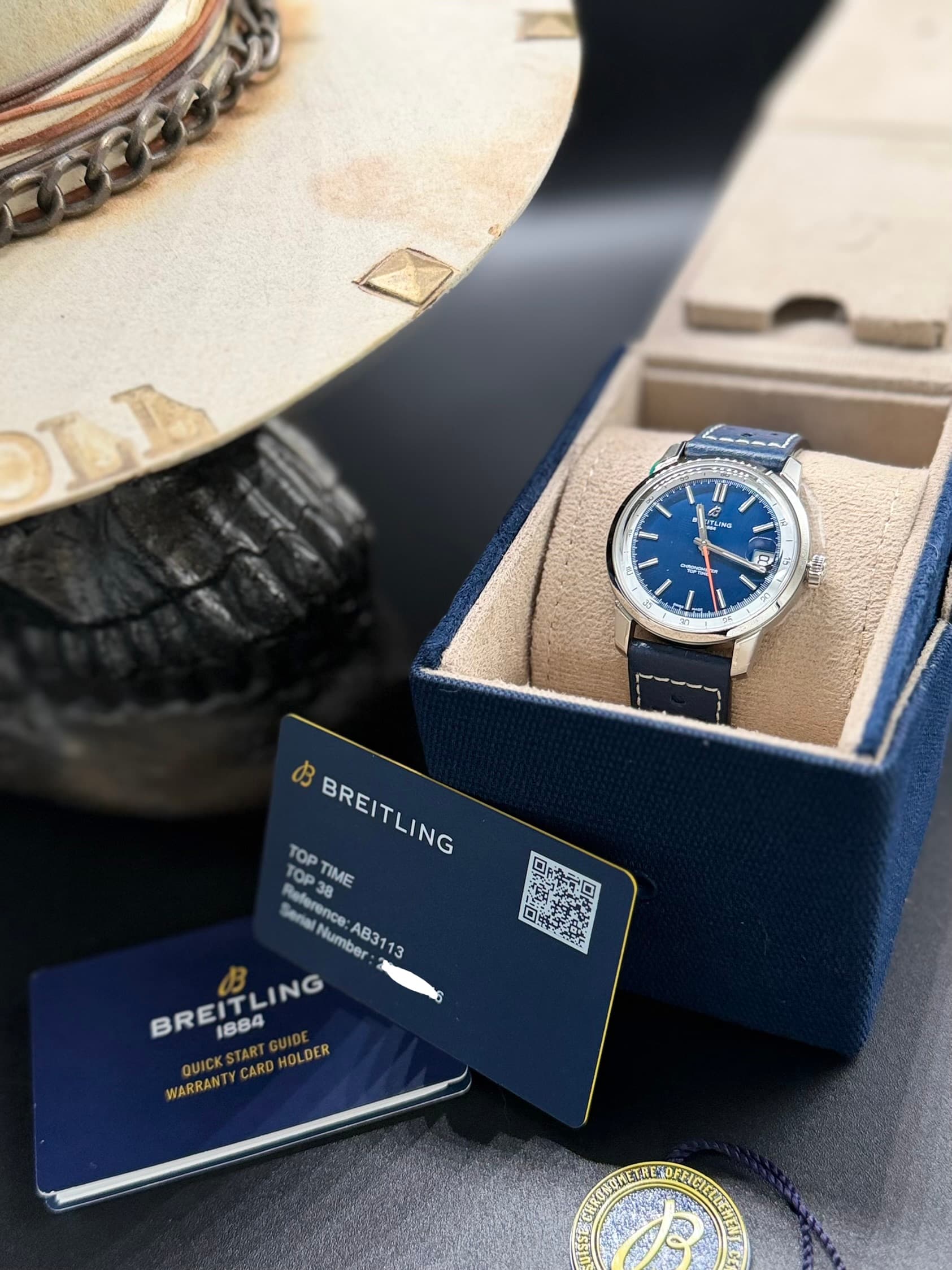 Breitling Top TIme B31 38mm Blue Dial - view 2