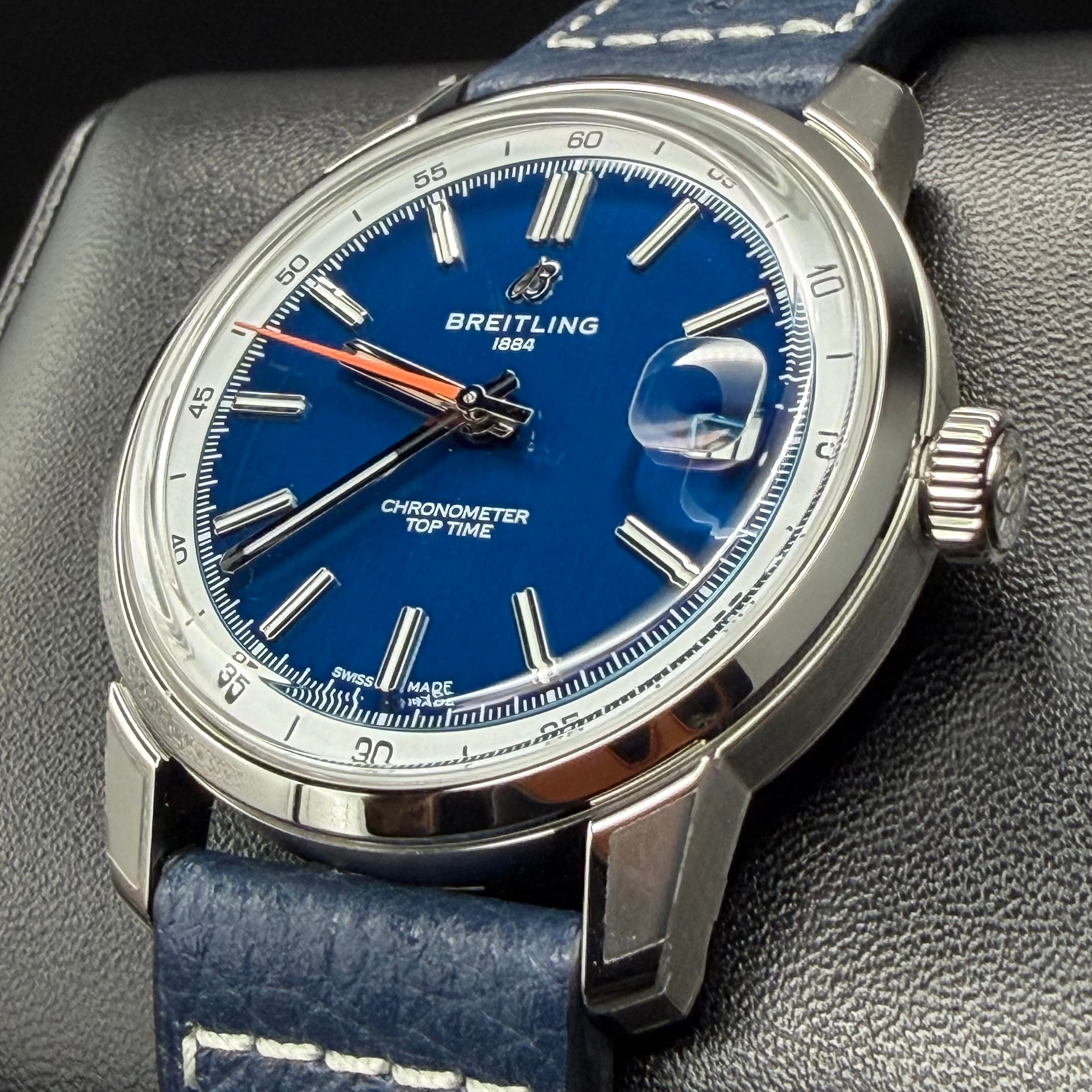 Breitling Top TIme B31 38mm Blue Dial - view 4