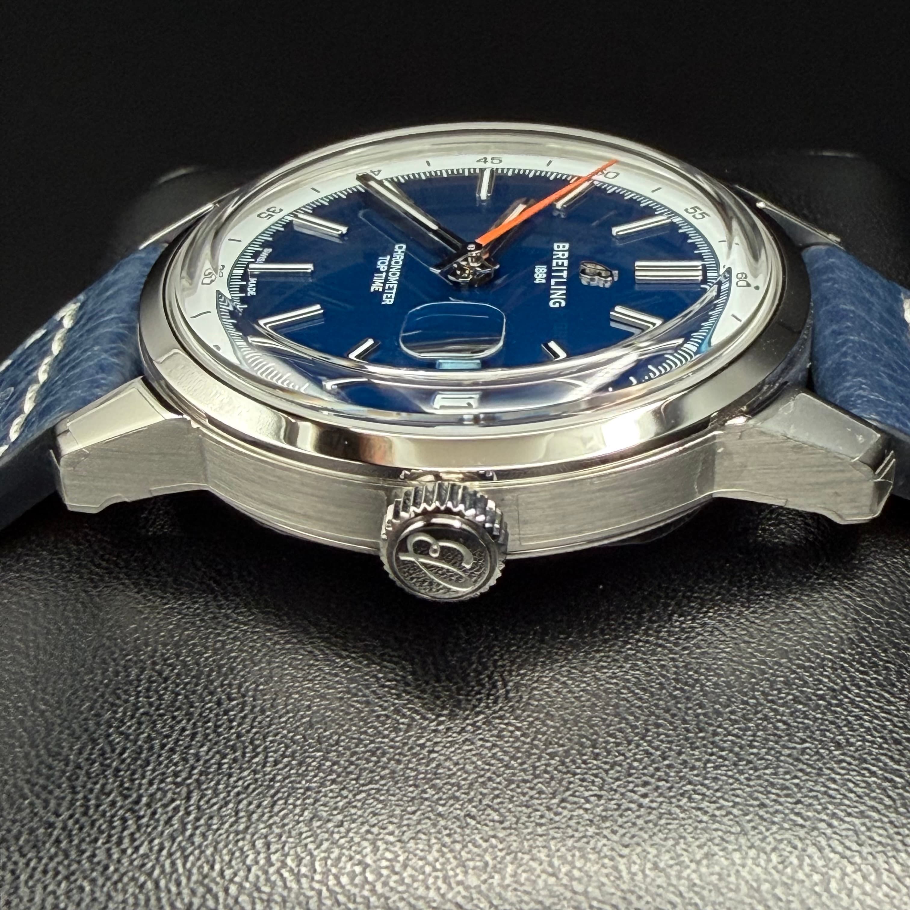 Breitling Top TIme B31 38mm Blue Dial - view 7