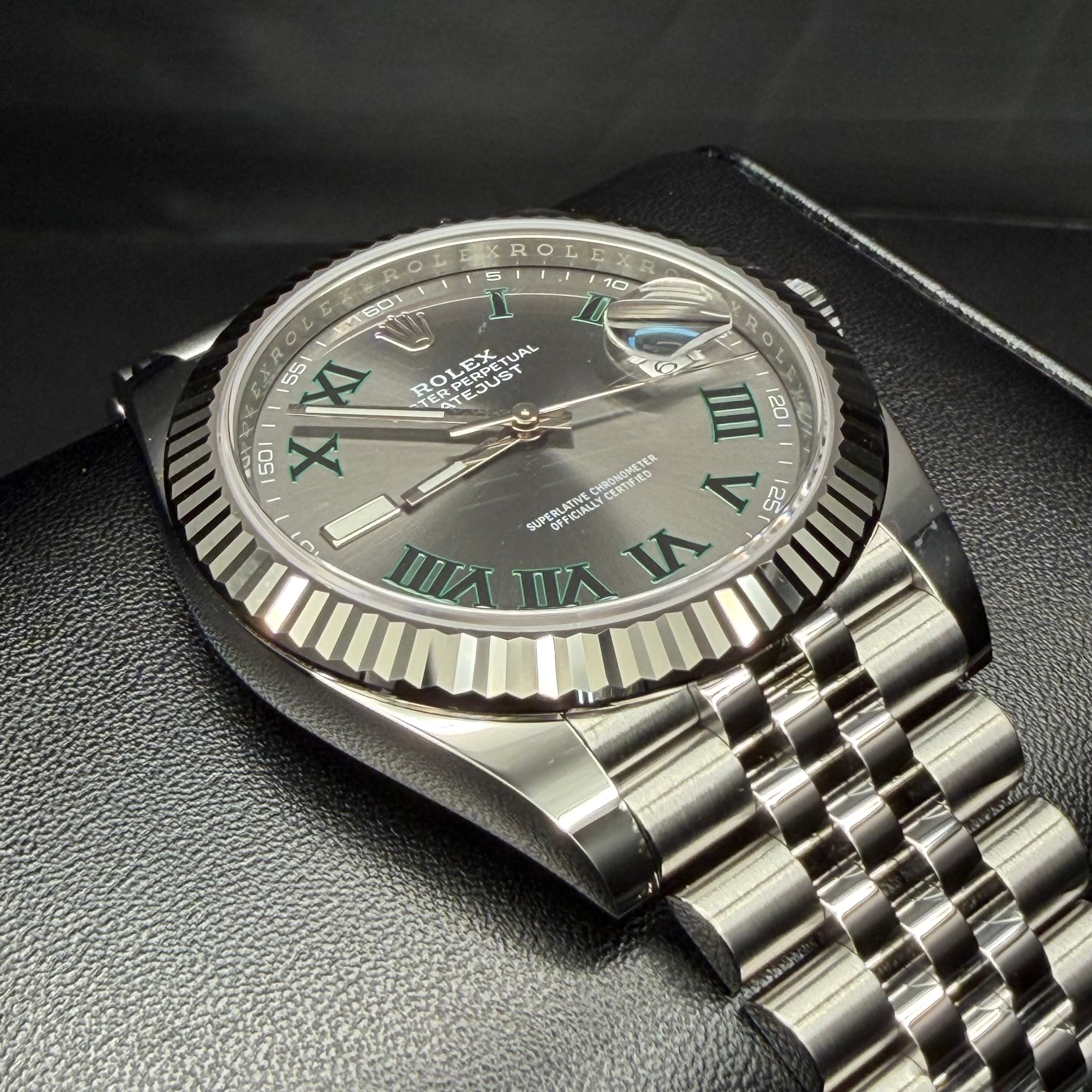 Rolex Date Just 41 Wimbledon - view 5