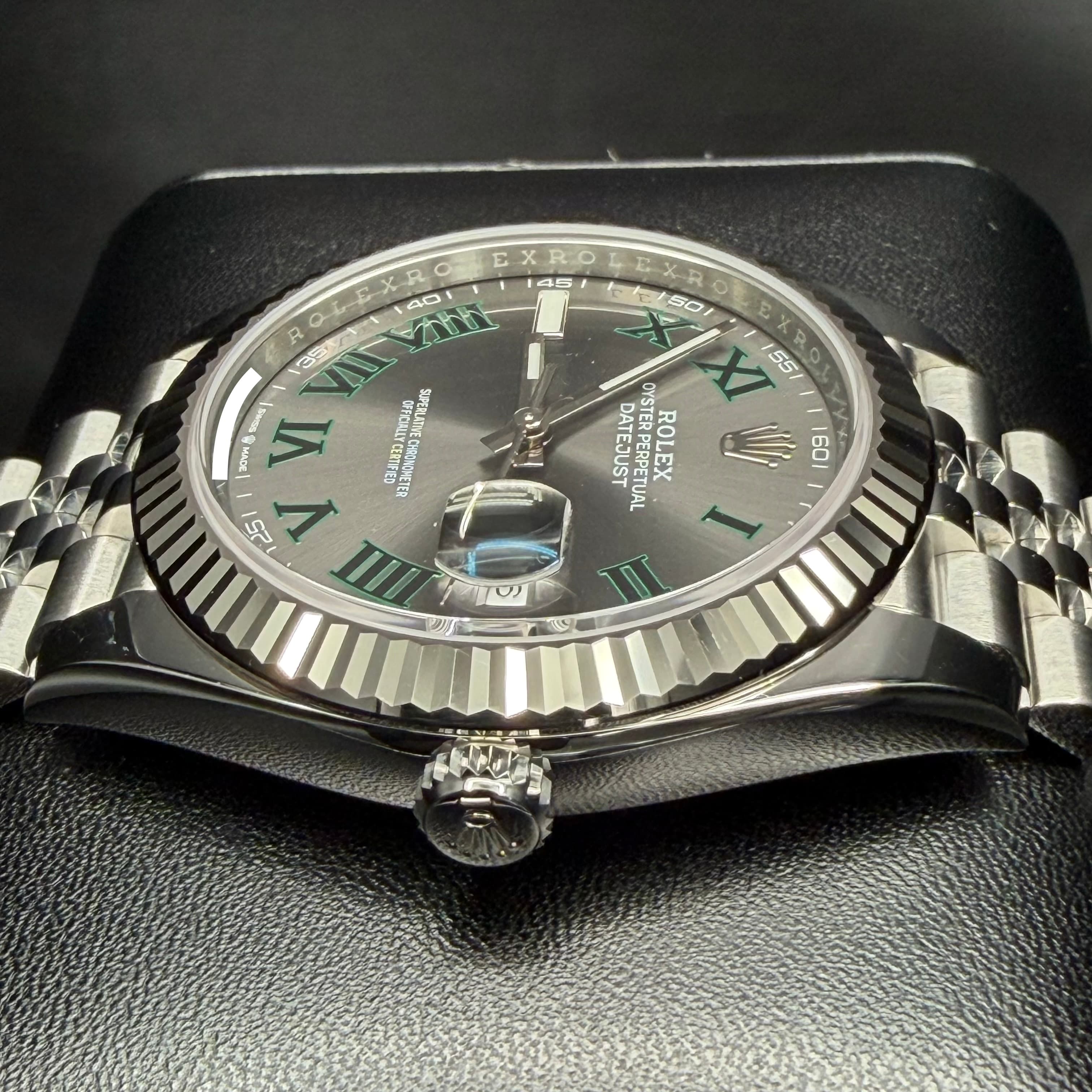 Rolex Date Just 41 Wimbledon - view 10