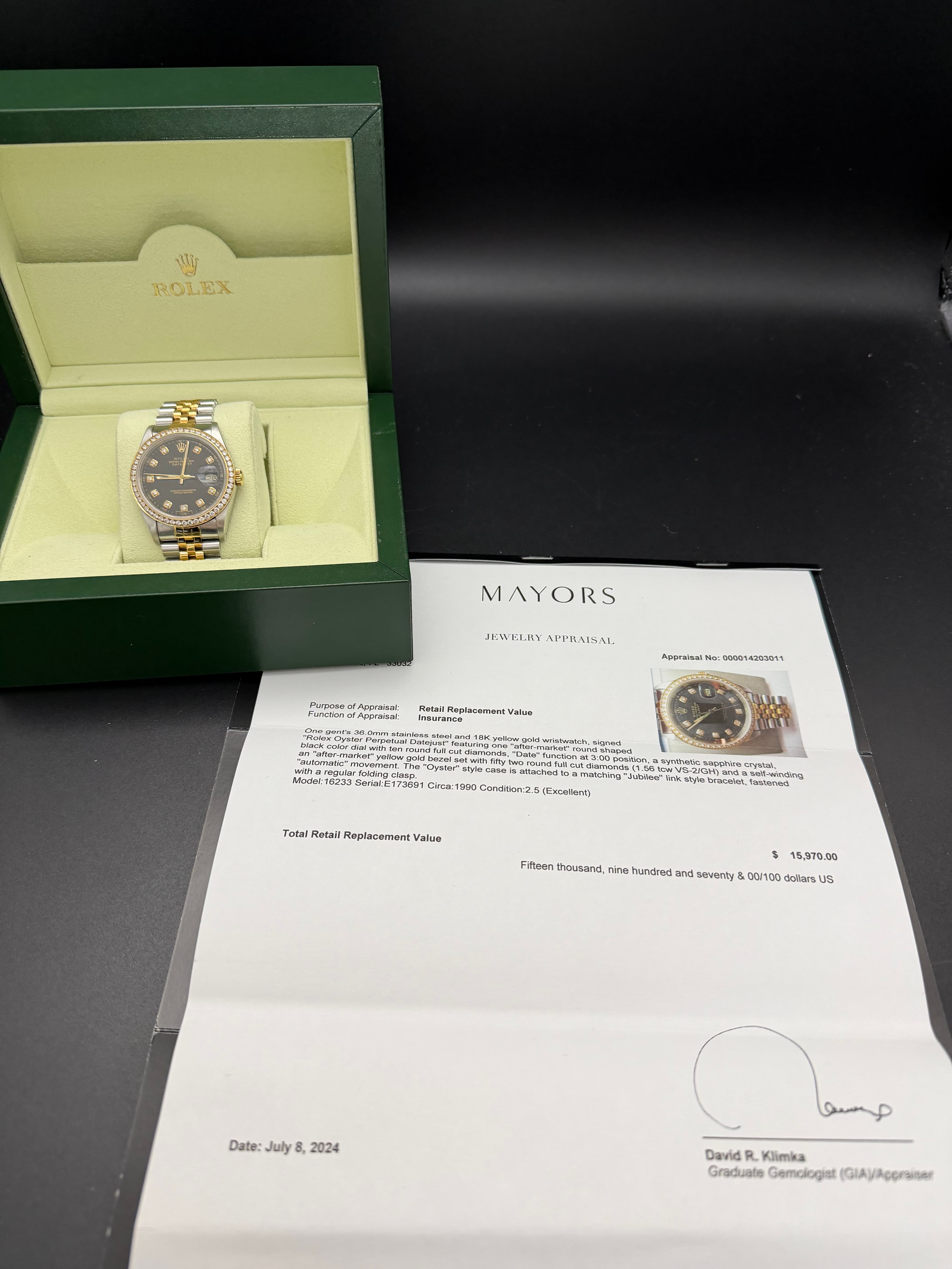 Rolex Oyster Perpetual Date Just - view 12