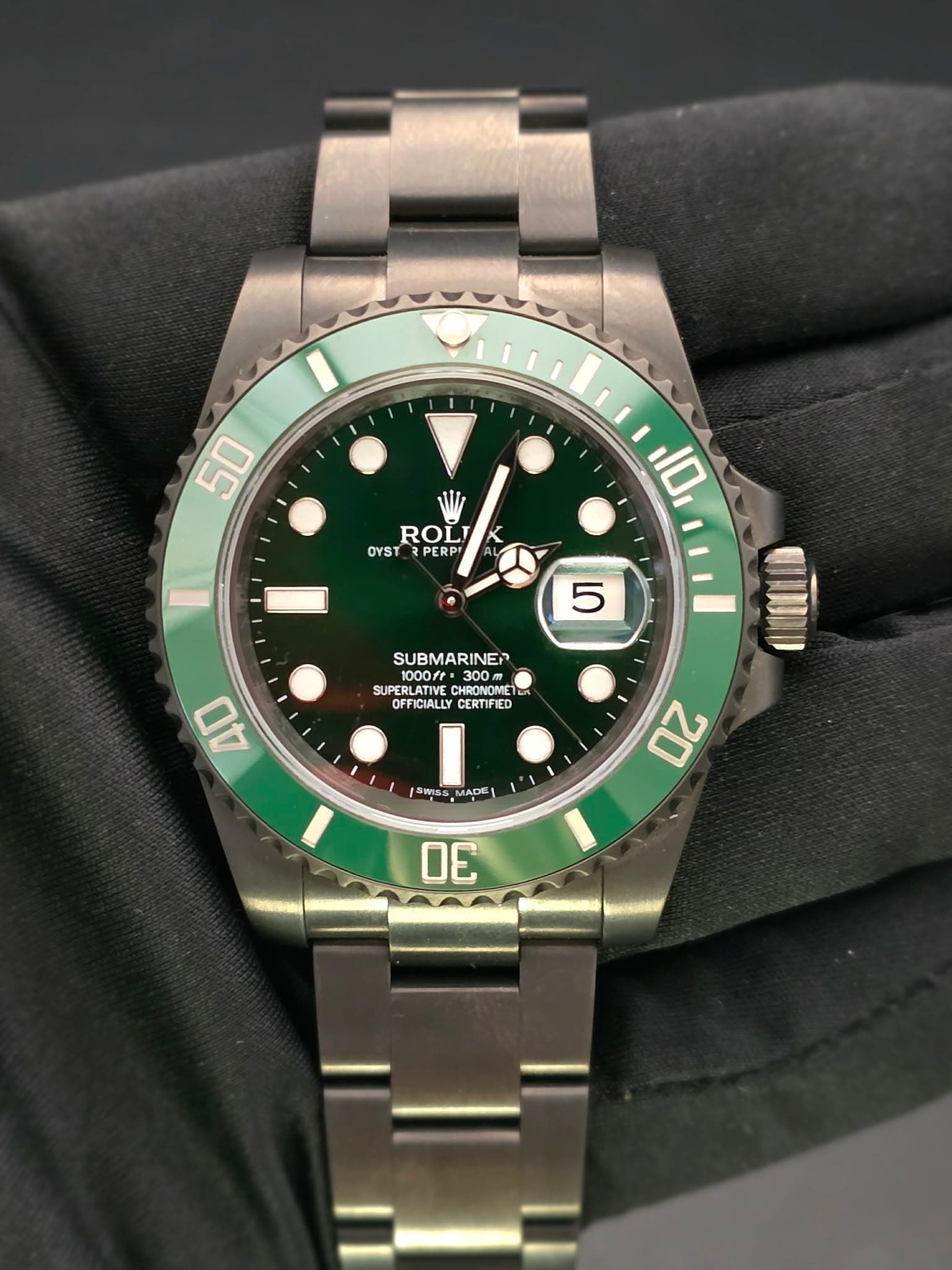 Rolex Summariner Date "Hulk"